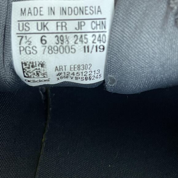 Adidas Cloudfoam Shoes Womens Size 7.5 Gray Rose Gold Speckled Running Sneakers - Picture 15 of 15